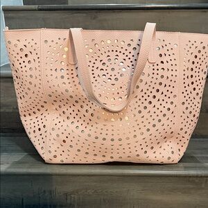 Elegant Pink Tote Bag